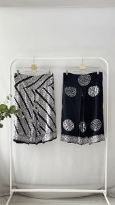 CELANA KULOT JUMBO BATIK HIGHWAIST PANTS WANITA CULLOTE BIGSIZE BATIK PREMIUM KONDANGAN CASUAL LAYER BAWAHAN BATIK KULOT TUMPUK MODERN WANITA