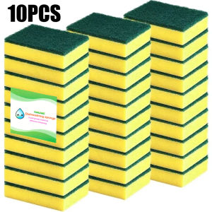 50PCS Dishwashing Soft  Sponge Cleaner Pot Rust Removal Brush Treatment Kit  Home  Cleaning  Brush   Hogar  Cocina Sponge