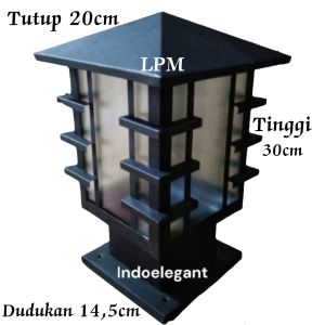 Lampu taman pagar/pimi lampu taman penerangan jalan outdoor Lampugerbang hiasan dan dekorasi taman