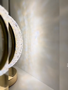 MLADEN Crystal Table Lamp USB Charging LED Night Light Atmosphere Lamp Touch Night Bedside Lamp