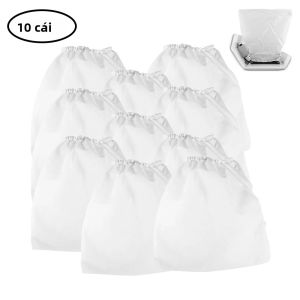 10 Chiếc Túi Thay Thế Máy Hút Bụi Làm Móng Tay Không Dệt Có Thể Tái Sử Dụng Túi Bảo Quản Đa Năng Để Thu Gom Bụi Móng Tay Nhẹ Dung Tích Lớn
