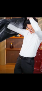 STAR FRUIT แจ็คเก็ตหนังเทียมกันหนาวสำหรับผู้ชาย ปกขนสัตว์ ซิปหน้า ทรงหลวม เหมาะสำหรับใส่ในฤดูหนาวและชีวิตประจำวัน