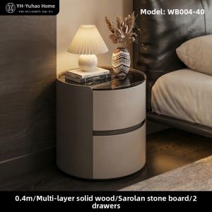 Italian Minimalist Luxury Bedside Table
