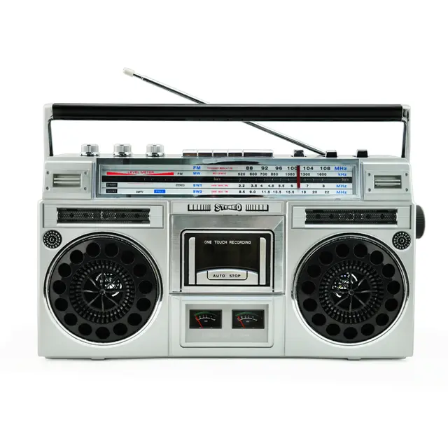 Retro Nostalgic Stereo DualChannel Recorder Recorder Cassette Tape
