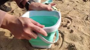 Children Beach Toys Bucket Play Sand & Water Outdoor Game Fruit Color Shape Kids/Adult Use in Playground Gift for Girl Boy