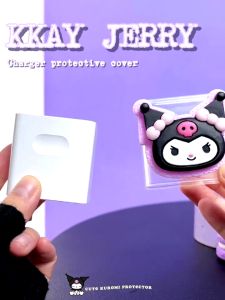 Cute Cartoon Charger Cover Soft TPU Charger Protector for Android and Type C