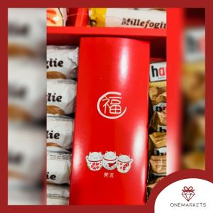 Hampers Imlek XINNIAN GIFT Snack & Hanuta Premium - Kado Bingkisan CNY- GB205