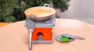 23/63/114PCS Kids Kitchen Pretend Play Toys Simulation Cooking Tableware Set Kids Mainan Learning Gifts