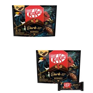 8pcs X 17g Kit Kat 2F Dark 52% Borneo Share Bag