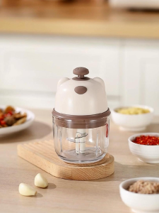 เครื่องปั่นพริก เครื่องปั่นอาหารไร้สาย เครื่องบดไฟฟ้าอเนกประสงค์ ปลอดภัย วัสดุคุณภาพสูง