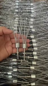 Stainless Steel Electric Whisk Replacement Head Handheld Egg Beater Kitchen Baking Tools 2Wire Rod Cream Stirrer
