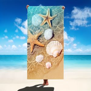 Swimming Bath Towel Microfiber Beach Towel Thin Absorbent Extra Large Towel for Beach Swimming Camping Yoga Bath Sports