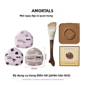 AMORTALS | Bộ Cọ và Bông Phủ Dạng Đuôi Cá