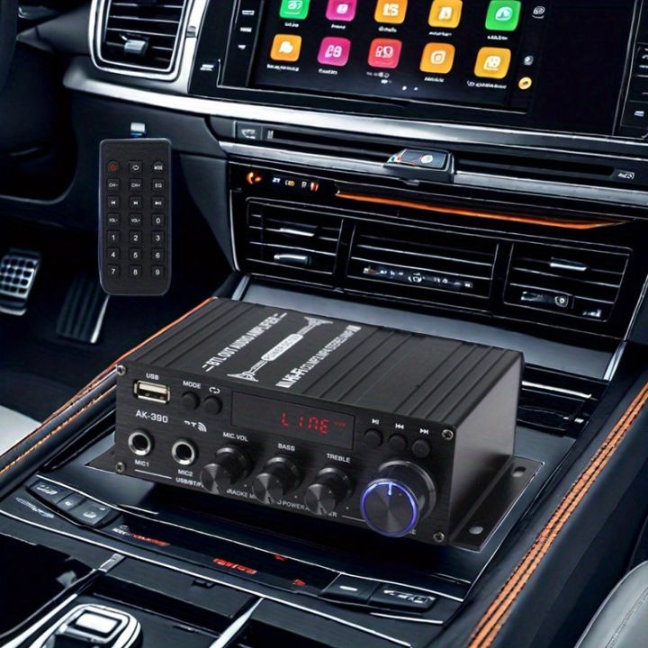 2024 New Car Home Power Amplifier MP3 Radio Audio Amplifie Portable