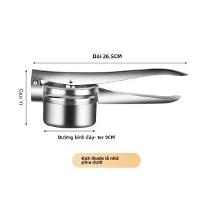 Máy Ép Trái Cây Bằng Tay Bằng Thép Không Gỉ Dụng Cụ Nhà Bếp Đa Chức Năng Cho Trái Cây Và Rau Quả - Dụng Cụ Ép Rau Củ Dễ Sử Dụng
