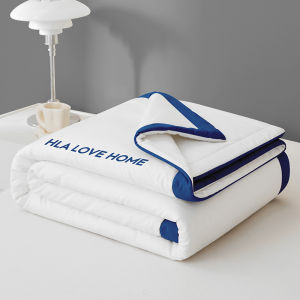 HLA | Antibacterial Water-Washable No-Duvet-Cover-Needed Moisture-Absorbing Air-Conditioning Friendly Summer Blanket