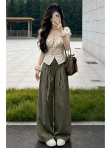 LIRUSHAN | Summer Short Sleeve Slimming Shirt and Jeans Set