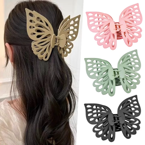 Jepit Rambut Model Kupu Kupu Besar Jepitan Jedai Kupu Jumbo Hair Clips Fashion Butterfly Korean