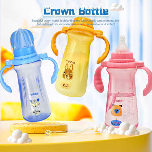 240mL PPSU Baby Bottle with Silicone Tape Handle & Anti-colic Design