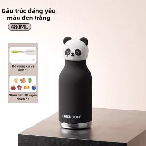 CHICU TOM | Cốc Sứ Có Đế Hút Nhiệt Dành Cho Học Sinh