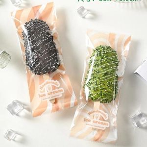 100Pcs DIY Handmade Ice Cream Candy Milk Wrapper Machine Sealing Bags Gift Pastry Packaging