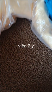 Túi 1kg cám cá koi Lái Thiêu cá chép cá vàng cá ba đuôi 18 đạm cho cá lớn từ 100gr trở lên giúp cá nhanh lên màu không bị ô nhiêm nước