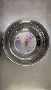 Rổ Inox Dày Lổ Lớn Từ 20 Đến 66cm Có Chân Ráo Nước Đa Năng Tiện Dụng An Toàn Bền Bỉ Không Gỉ