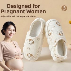 BUYANGSI | Breathable Non-Slip Closed Heel Maternity Slippers
