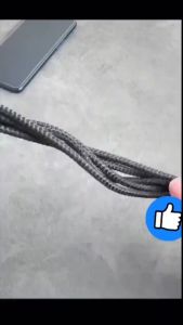 Dây Sạc Tự Ngắt Thông Minh - Dây Cáp Sạc Dữ Liệu Sạc Nhanh 100W Micro USB Type C 3 Trong 1 Dùng Cho Mọi Thiết Bị