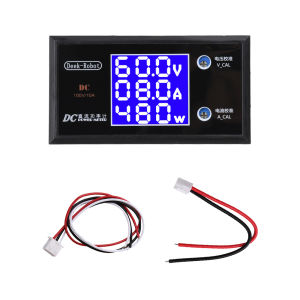 DC0-100V 10A LCD digital voltmeter,3-digit high-precision voltmeter ammeter and wattmeter suitable for electronic repairs etc