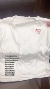 3pcs Make Your Own All White Barubaruan Set Newborn Baby Clothes | Gabriella Infants Collection