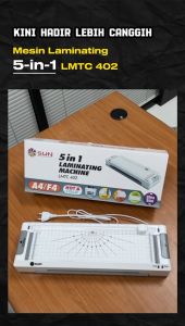 Mesin Laminating Panas / Mesin Laminasi Dingin Laminator A4 F4 Folio Untuk KTP Akte KK Ijazah Sertifikat Buku Menu Pin dll