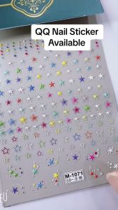 New Sticker 5D Elsa Pony Star Heart Sticker 网红爆款5D浮雕立体贴纸艾莎公主小马宝莉独角兽紫悦组合带背胶美甲贴纸