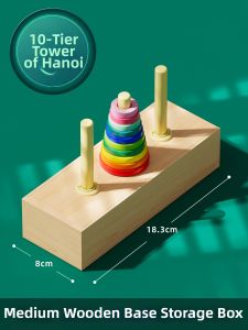 VF | Educational Problem Solving Tower of Hanoi Toy