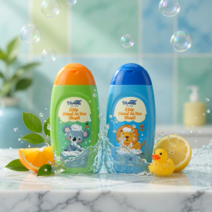VERONA PLUS KIDS HEAD TO TOE WASH – POMELO & CITRUS - FRUITY ALOE VERA 200ML