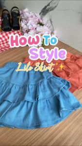 LIBBY Earth Colors Lilo Skirt 3 - 6 thn (1pcs/pack)