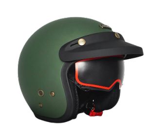 Helm NJS NX2 Solid Retro Double Visor Helmet: Paket Ganteng untuk Pria