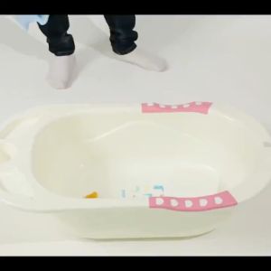 Ready Stock🇲🇾Baby Bath Tub Bath Stand Net Safety Seat Support Care Shower Baby Shower Net Bayi TPE Mandi Support Mandian