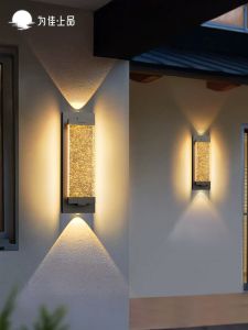 VINCAN | Waterproof Outdoor Solar Artistic Wall Light