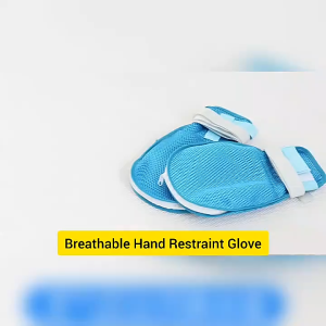 Ready Stock 2 Pcs Hand Restraint Gloves Anti-scratch / Anti-outtubation Finger Control Mitts for Autism Autistic Gloves Patient Safe