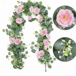 1Pcs Artificial Flowers Vine 180CM Fake Flower Garland for Home Room Decor Garden Wedding Decoration Outdoor DIY Arch Ornament