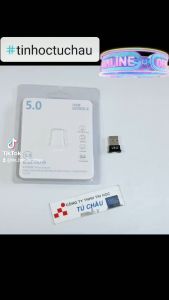 USB Bluetooth 5.0 Dongle (V 5.0 Bluetooth Adapter) (Plug and Play)