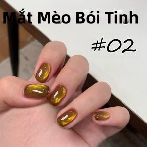 Sơn Móng Tay Gel Từ Tính Mắt Mèo Biển Xanh Tím WS 10ml Siêu Bóng Bán Vĩnh Cửu Tẩy Được Dùng Đèn UV Mẫu Mới 2025