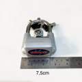 Gembok Alarm motor kunci cakram anti maling gembok kunci pagar rumah ukuran Besar besi 11mm. 
