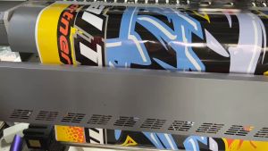 STIKER PRINTING BISMILLAH KACA ATAS + KABIN DEPAN DUTRO DYNA CANTER ELF