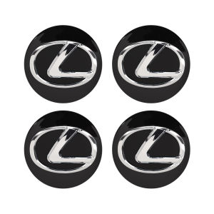 4Pcs 62MM Car Tire Wheel Hub Center Cover Badge Decoration Set With For Lexus RX300 IS200 IS250 ES350 Ct200h UX250h NX300h RX350