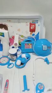 Smile - Mainan Edukasi Anak Dokter Dokteran Plus Nampan / Mainan Anak Dokter Set SNI