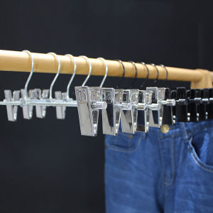 โลหะกางเกงคลิป5ชิ้น10ชิ้นกางเกงแขวนลื่นกางเกงขาสั้นกางเกงยีนส์หนักเปียกและแห้งใช้กลางแจ้งในร่ม2สีให้เลือก