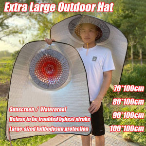 Integrated Rural Sunscreen Hat Floral Tea Picking Village Womens Long Brim Hat Heat Insulation Windproof Outdoor Cap Heat Insulation Work Spire Hat Sunshade Spire Hat Farm Hats Insulation Rain Protection Tea Hat