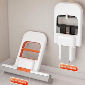 ‌Mini Handheld Mop for Window Wet/Dry Spray Cleaning Tool with Quick Water Absorption Bathroom Sink Glass Cleaner